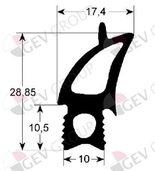 Linh kiện Rational 24.00.504 LOCK COVER SCC LINE 61-102