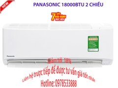 Điều hòa Panasonic 18000Btu 2 Chiều