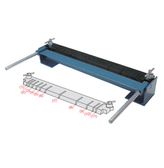 Dụng cụ gấp tấm kim loại HOZAN K-130 Dụng cụ gấp tấm kim loại HOZAN K-130