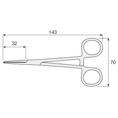 Kẹp thép không gỉ HOZAN P-843