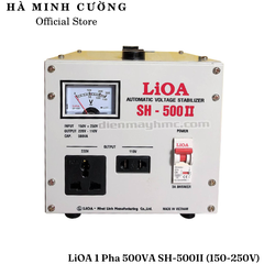 Ổn Áp LiOA 1 Pha 500VA SH-500II (150-250v)