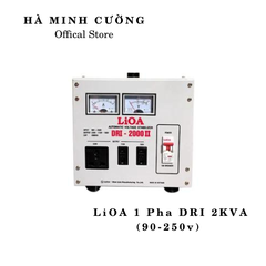 Ổn Áp LiOA 1 Pha 2KVA DRI-2000II (90-250v)