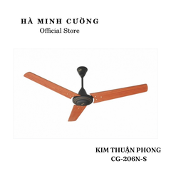 Quạt trần 3 cánh gỗ Kim Thuận Phong CG-206N-S (Sải Cánh 1m2)