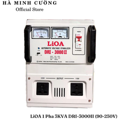 Ổn Áp LiOA 1 Pha 3KVA DRI-3000II (90-250v)