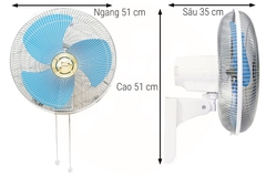 Quạt treo tường Panasonic F-409UB (màu xanh)