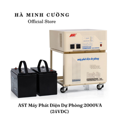 Máy Phát Điện Dự Phòng AST 2000VA (24V)