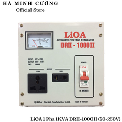 Ổn Áp LiOA 1 Pha 1KVA DRII-1000II (50-250v)