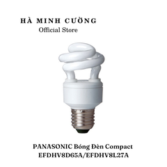 Bóng Đèn COMPACT - Đuôi E27 PANASONIC EFDHV8D65A/EFDHV8L27A (ánh sáng trắng/vàng)