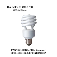 Bóng Đèn COMPACT - Đuôi E27 PANASONIC EFD14E65HD3A/EFD14E27HD3A (ánh sáng trắng/vàng)