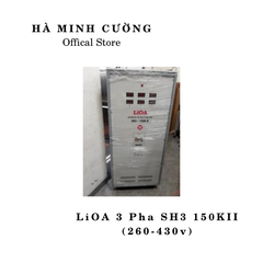 Ổn Áp LiOA 3 Pha SH3 150KII NEW 2020 (260-430v)