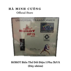 Biến Thế Đổi Điện 1 Pha Robot 3KVA