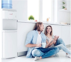 Cây nước nóng lạnh bình trên TrueHome TD-TC1536(W)