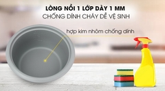Nồi Cơm Nắp Rời Sharp KSH-228SNV-SF