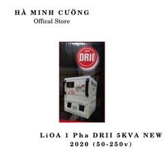 Ổn Áp LiOA 1 Pha 5KVA DRII-5000II NEW 2020 (50-250v) - Đồng Hồ điện tử