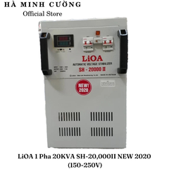 Ổn Áp LiOA 1 Pha 20KVA SH-20,000II NEW 2020 (150-250v) - Đồng hồ điện tử