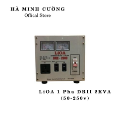 Ổn Áp LiOA 1 Pha 2KVA DRII-2000II (50-250v)