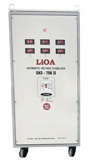 Ổn Áp LiOA 3 Pha SH3 75KII (260-430v) - New 2020 đồng hồ điện tử