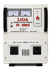 Ổn Áp LiOA 1 Pha 3KVA SH-3000II NEW 2020 (130-250v)