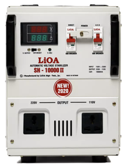 Ổn Áp LiOA 1 Pha 10KVA SH-10,000II NEW 2020 (150-250v) - Đồng hồ điện tử