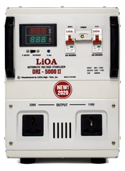 Ổn Áp LiOA 1 Pha 5KVA DRI-5000II NEW 2020 (90-250v) - Đồng hồ điện tử