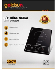 Bếp hồng ngoại Goldsun GIC3502M