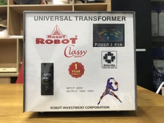 Biến Thế Đổi Điện 1 Pha Robot 3KVA (Dây Đồng)