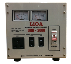 Ổn Áp LiOA 1 Pha 2KVA DRII-2000II (50-250v)