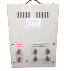 Ổn Áp LiOA 1 Pha 7.5KVA DRII-7500II NEW 2020 (50-250v) - Đồng hồ điện tử