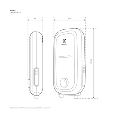 Máy nước nóng trực tiếp Electrolux EWE451QB-W4