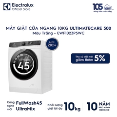 Máy giặt 10kg Electrolux EWF1023P5WC