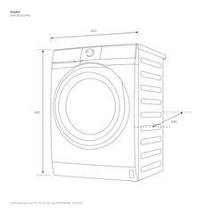 Máy giặt 10kg Electrolux EWF1024D3WC