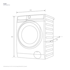 Máy giặt 13kg Electrolux EWF1343R7WC