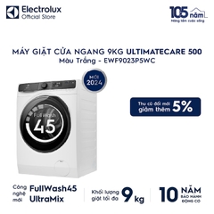 Máy giặt 9kg Electrolux EWF9023P5WC