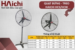 Quạt treo công nghiệp HAICHI - HCW 600