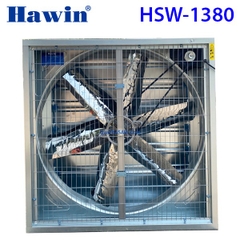 Quạt hút công nghiệp vuông gián tiếp cánh Inox HAWIN - HSW 1380