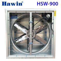 Quạt hút công nghiệp vuông gián tiếp cánh Inox HAWIN - HSW 900