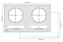 BẾP TỪ NHẬP KHẨU THAILAND FANDI FD-828 ACI