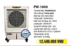 Quạt làm mát Panworld PW-1800