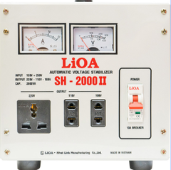 Ổn Áp LiOA 1 Pha 2KVA SH-2000II (130-250v)