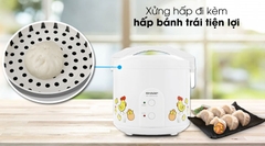 Nồi Cơm Điện Nắp Gài Sharp 1.8 Lít KS-183TJV-CH