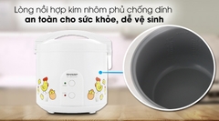 Nồi Cơm Điện Nắp Gài Sharp 1.8 Lít KS-183TJV-CH