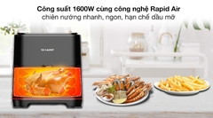 Nồi Chiên Không Dầu Sharp KF-AF70EV-BK 5.5 Lít