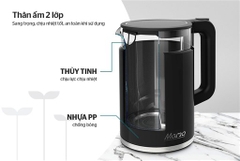 Ấm Siêu Tốc Thủy Tinh 1.7L Sunhouse Mama SHD1330