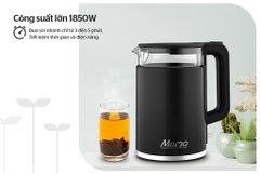 Ấm Siêu Tốc Thủy Tinh 1.7L Sunhouse Mama SHD1330