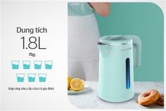 Ấm Siêu Tốc INOX 2 Lớp 1.8L Sunhouse SHD1351