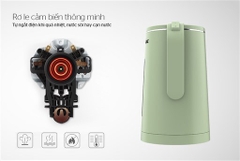 Ấm Siêu Tốc Inox 2 Lớp 1.8L Sunhouse SHD1353