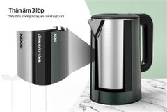 Ấm Siêu Tốc 3 Lớp 1.8L Sunhouse Mama SHD1389