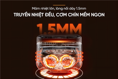 Nồi Cơm Điện Tử 1.8L Sunhouse SHD8909
