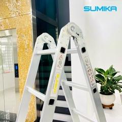 Thang Nhôm Gấp Chữ A Sumika SK206