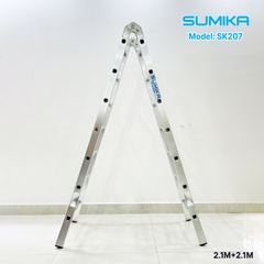 Thang Nhôm Gấp Chữ A Sumika SK207